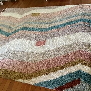 Anthropologie Idella Hand-Knotted Rug